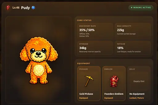 PVERSE miner in a mining environment